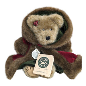 Boyds Bears 9in Vtg Mrs Maybeary with Winter Coat Plush Teddy Bears Style 917312